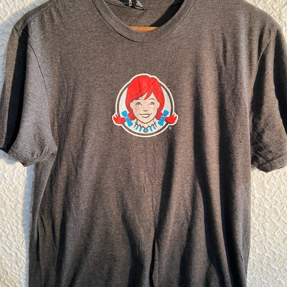 Wendy’s Tee Shirt Size Medium Unisex Pre Owned Size Small